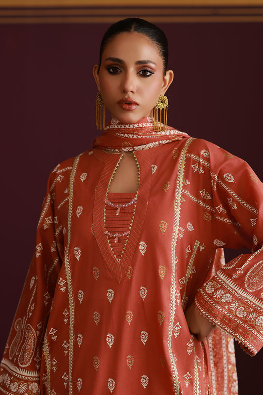 Shirt Shalwar Dupatta - 0496