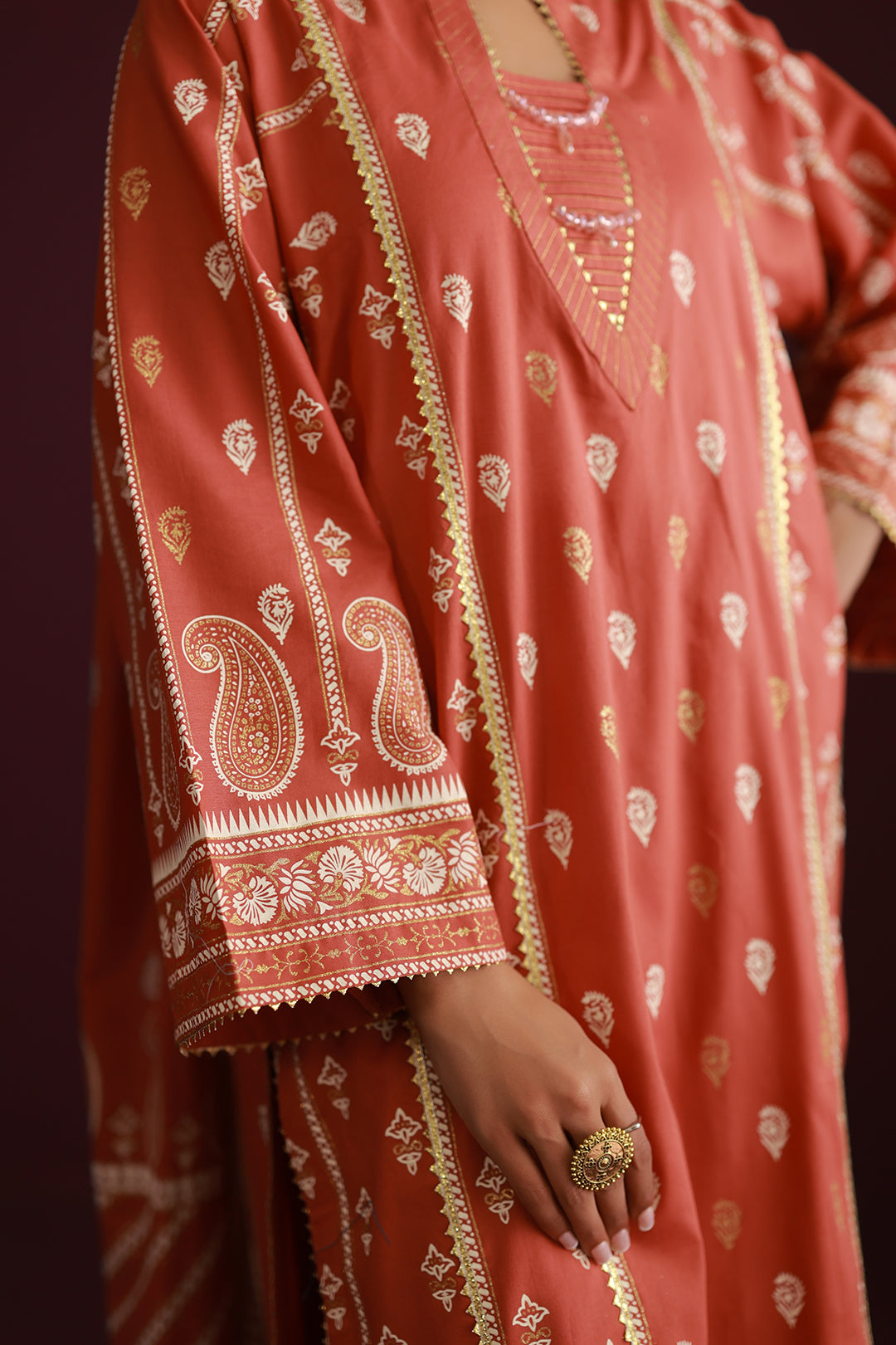Shirt Shalwar Dupatta - 0496