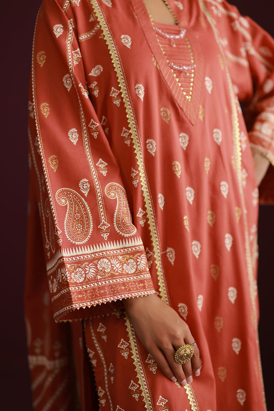 Shirt Shalwar Dupatta - 0496