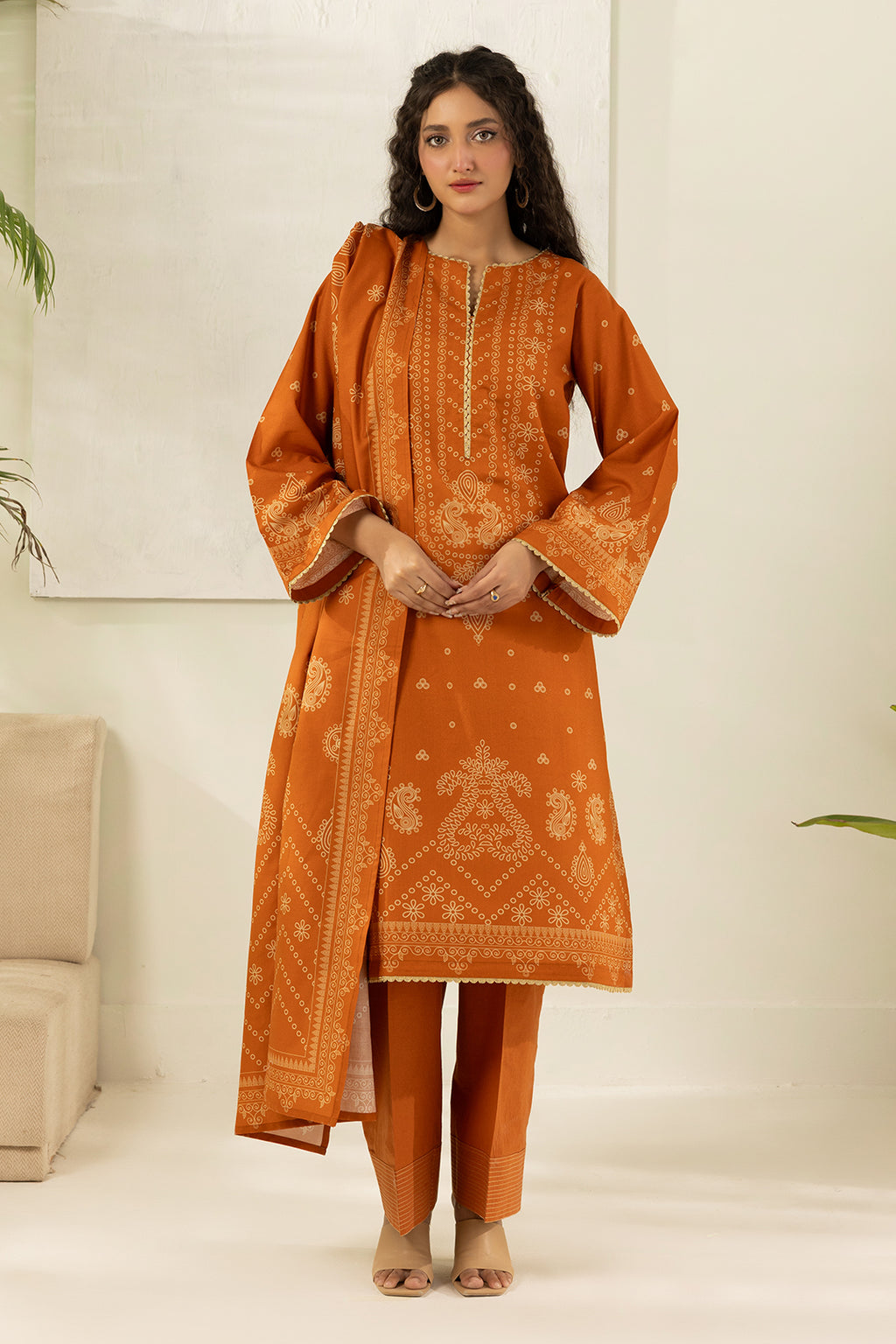 Shirt Shalwar Dupatta - 0497