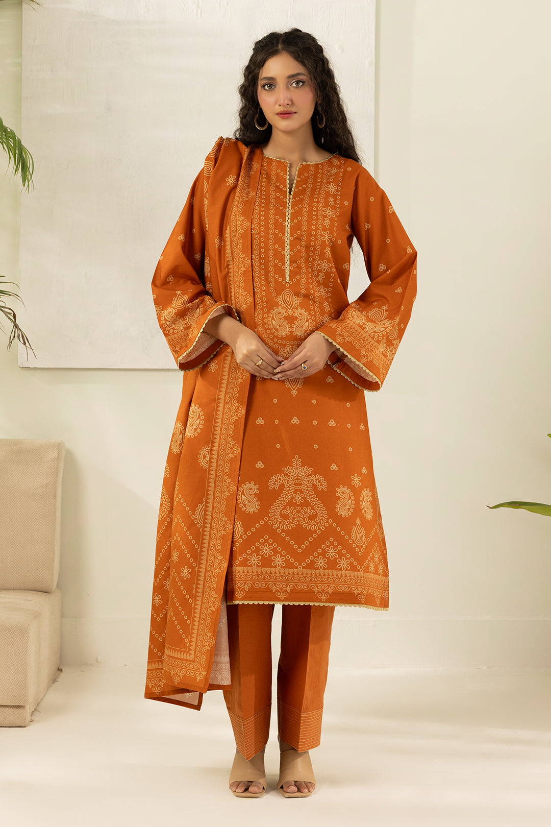 Shirt Shalwar Dupatta - 0497