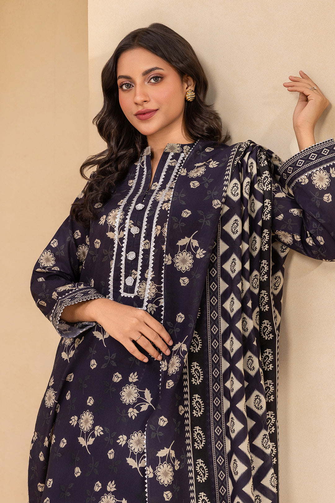 Shirt Shalwar Dupatta - 0538
