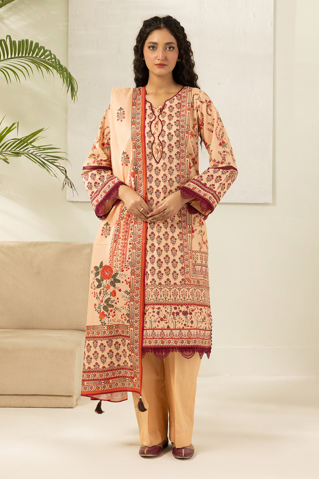 Shirt Shalwar Dupatta - 0548