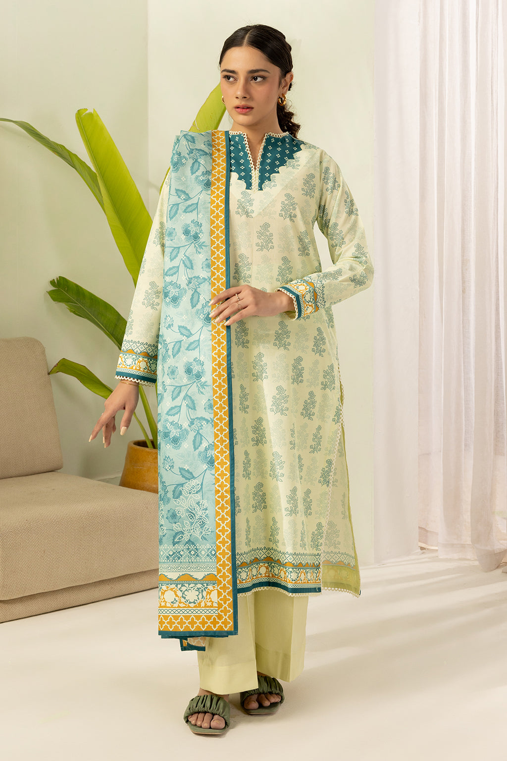 Shirt Shalwar Dupatta - 0553