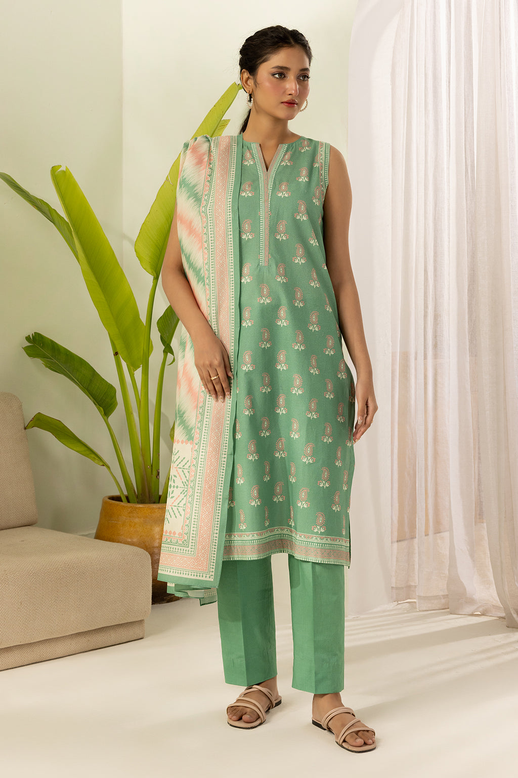 Shirt Shalwar Dupatta - 0554