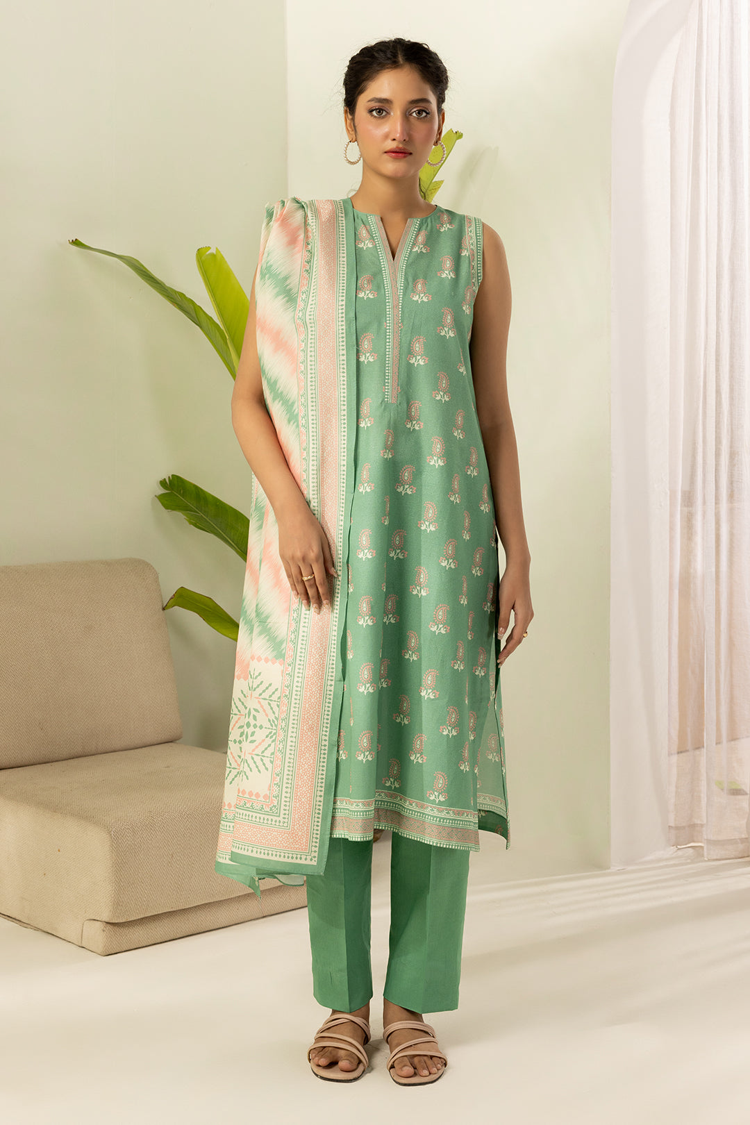Shirt Shalwar Dupatta - 0554