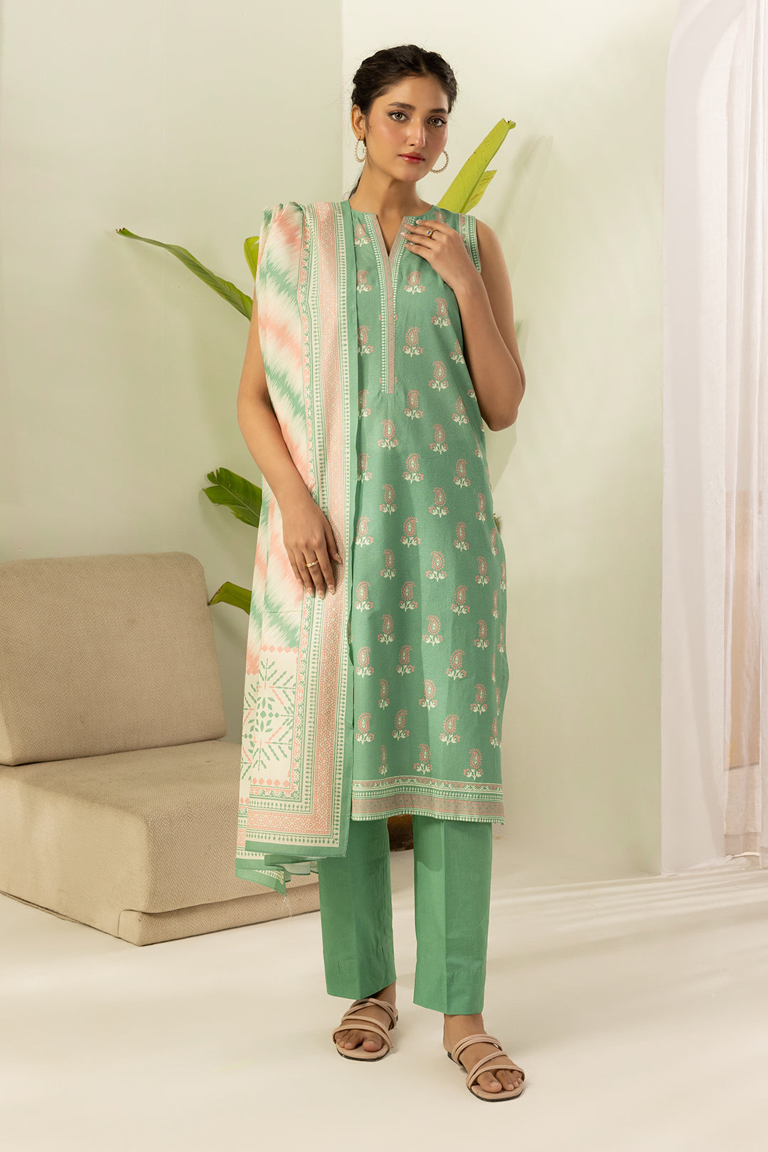 Shirt Shalwar Dupatta - 0554