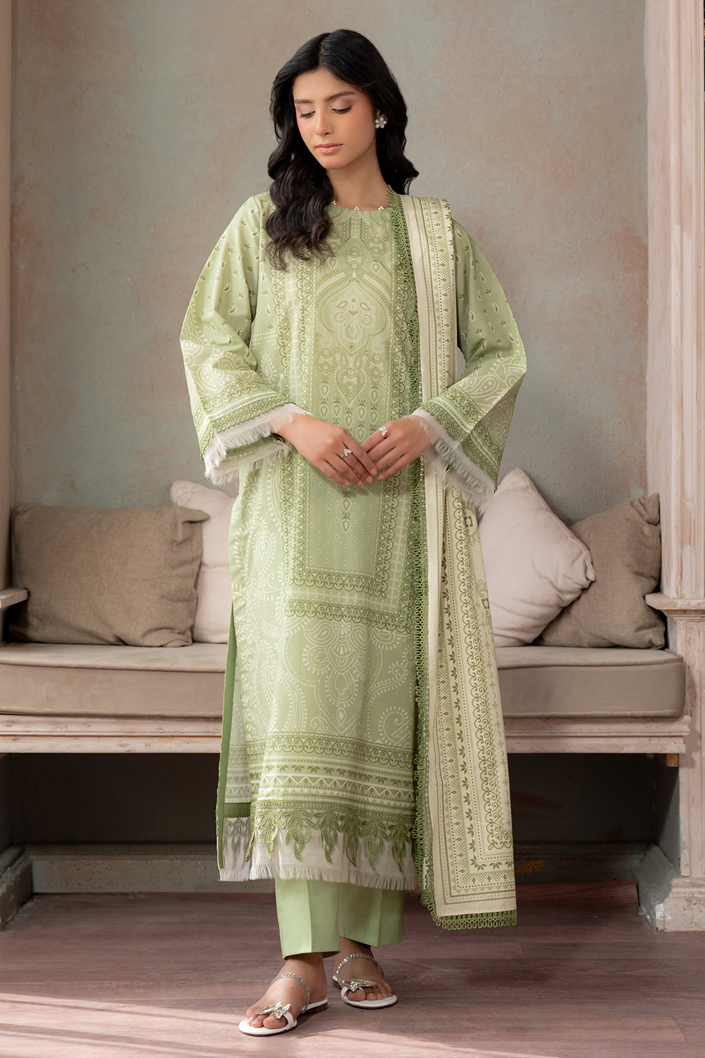 Shirt Shalwar Dupatta - 0555