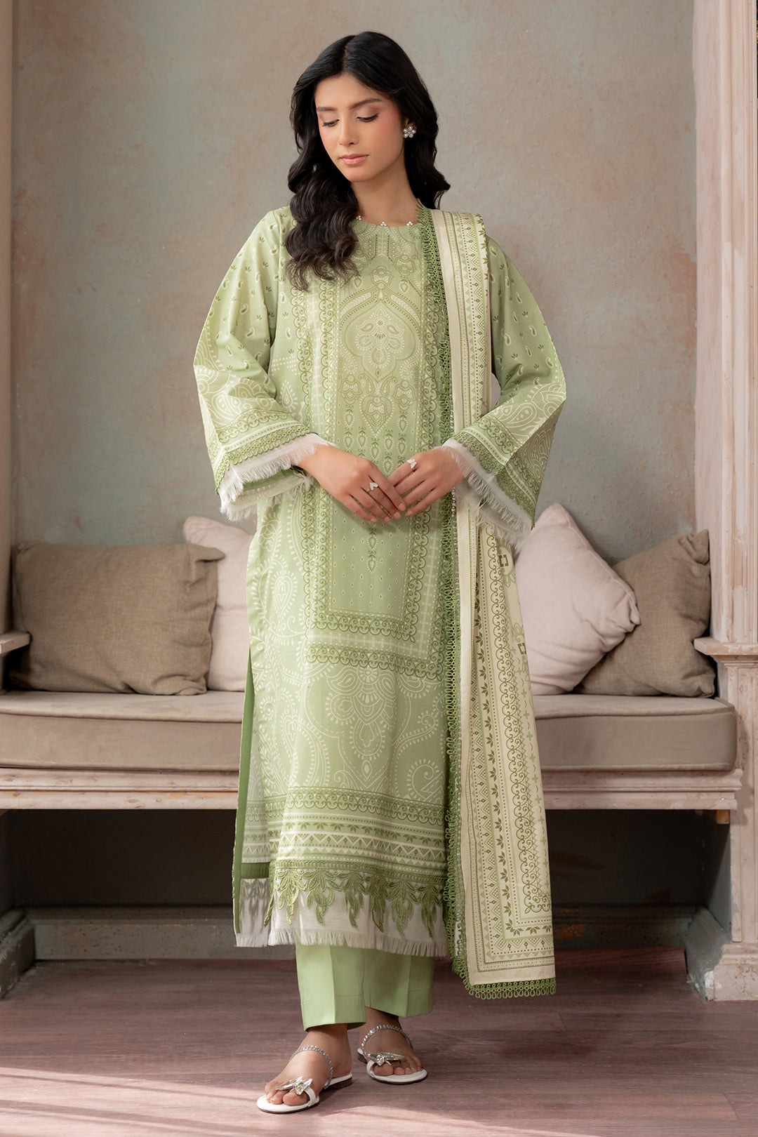Shirt Shalwar Dupatta - 0555