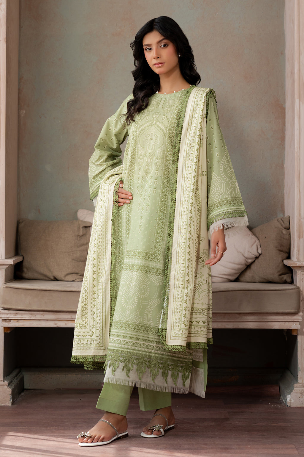 Shirt Shalwar Dupatta - 0555
