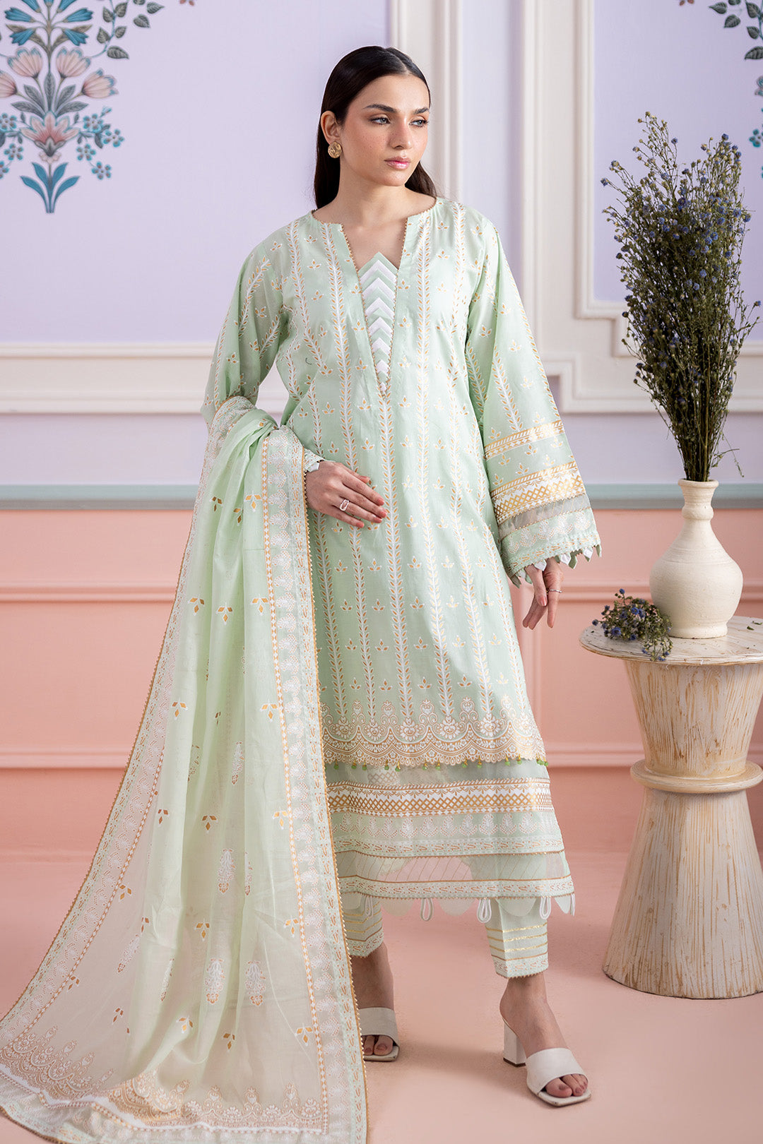Shirt Shalwar Dupatta - 0558