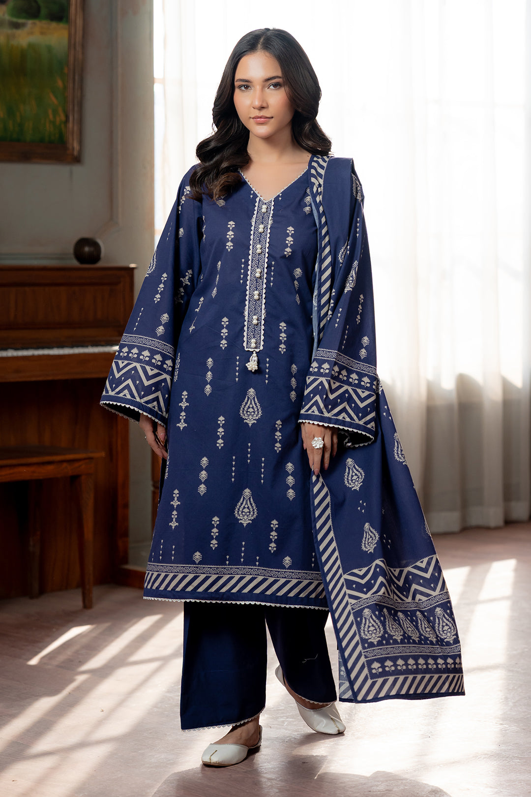 Shirt Shalwar Dupatta - 0559