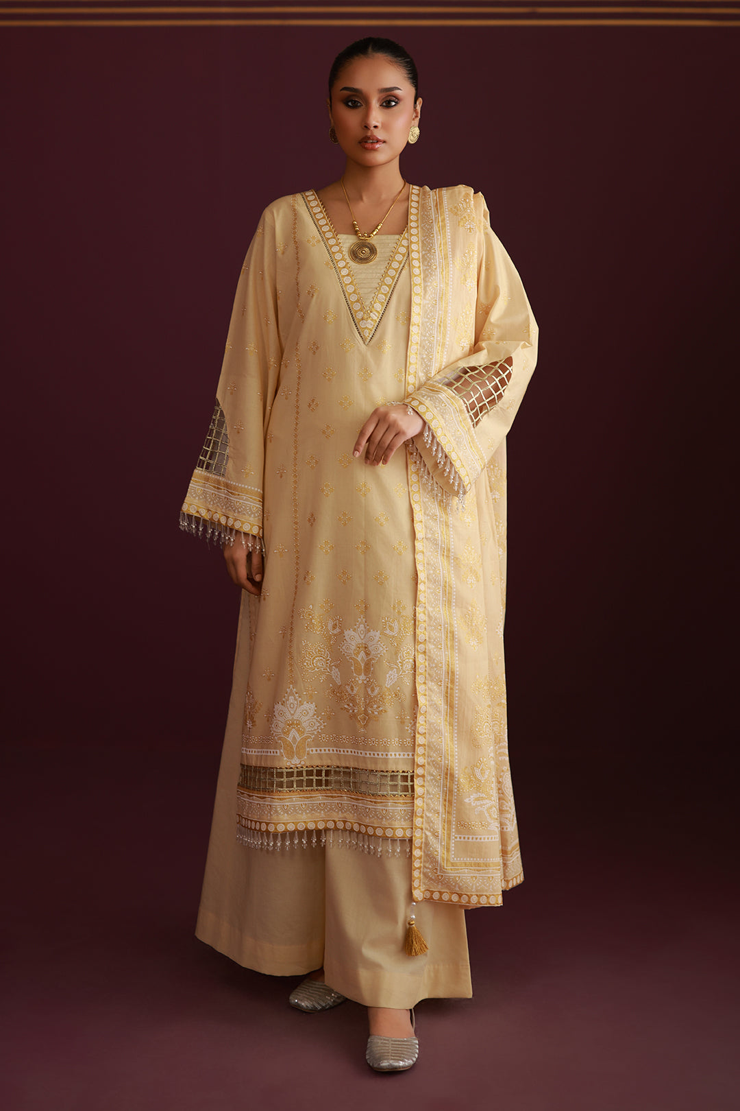 Shirt Shalwar Dupatta - 0560