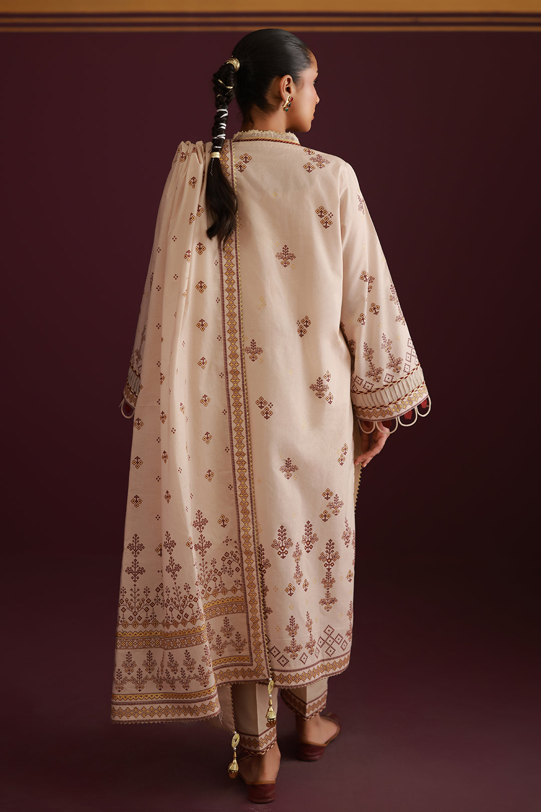 Shirt Shalwar Dupatta - 0562