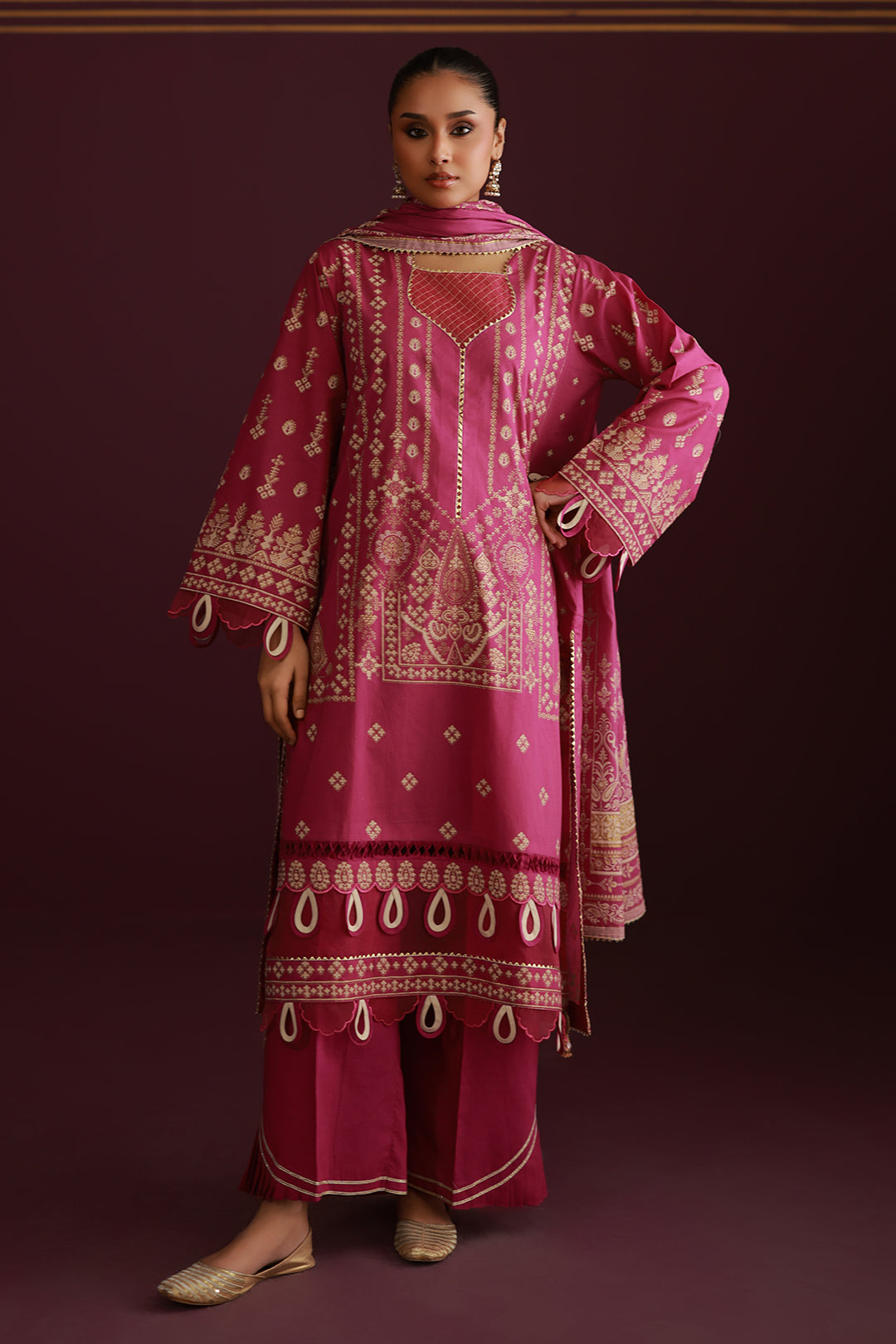 Shirt Shalwar Dupatta - 0564