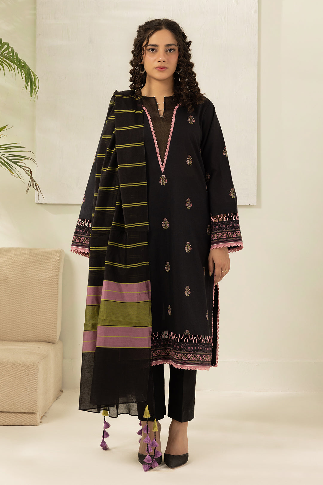 Shirt Shalwar Dupatta - 0566