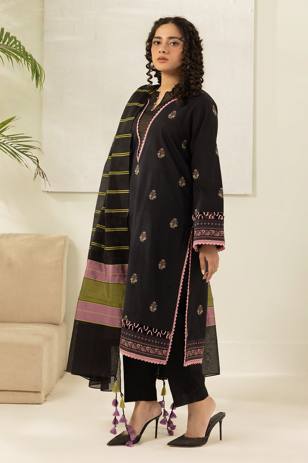 Shirt Shalwar Dupatta - 0566