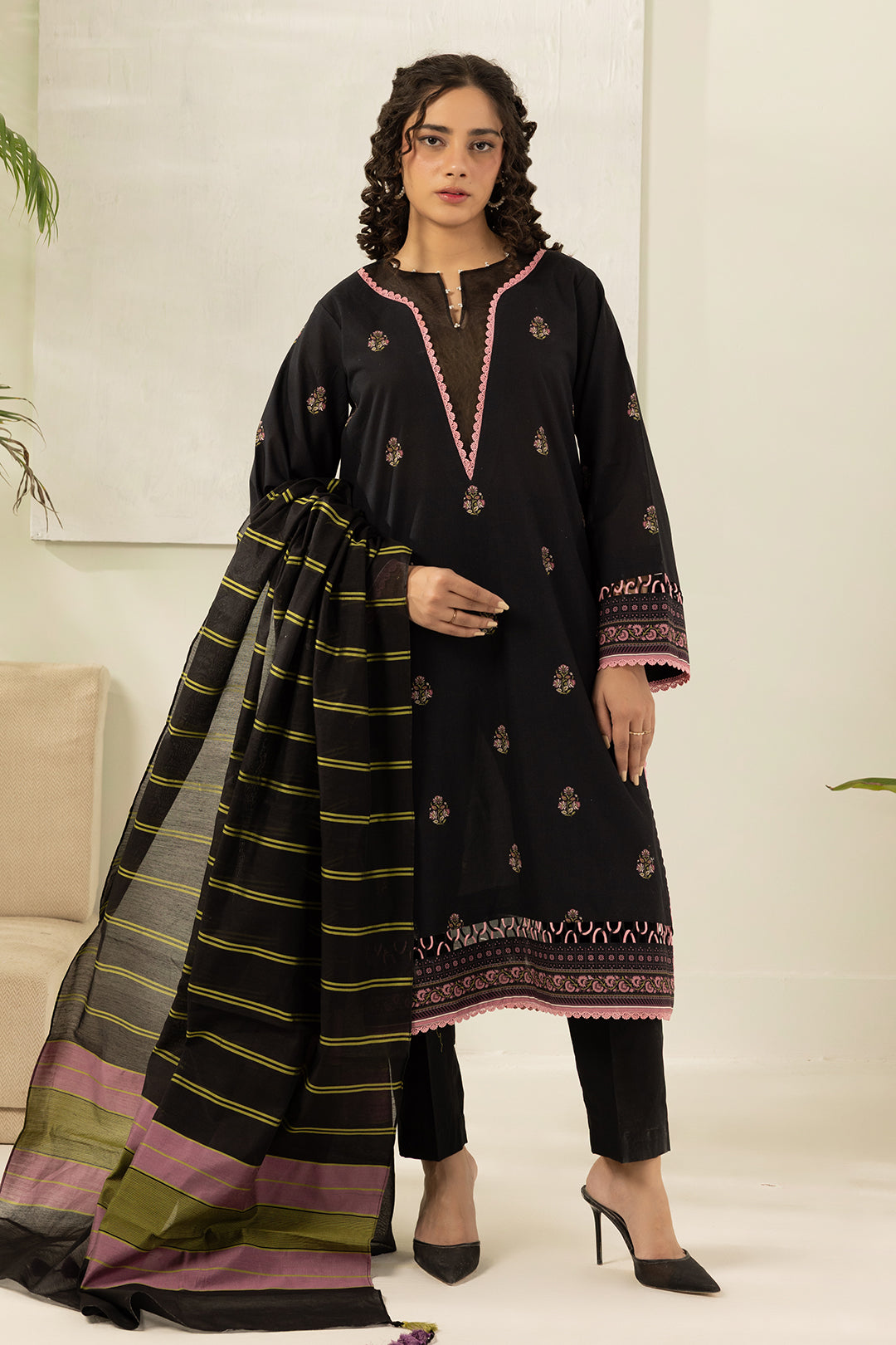 Shirt Shalwar Dupatta - 0566