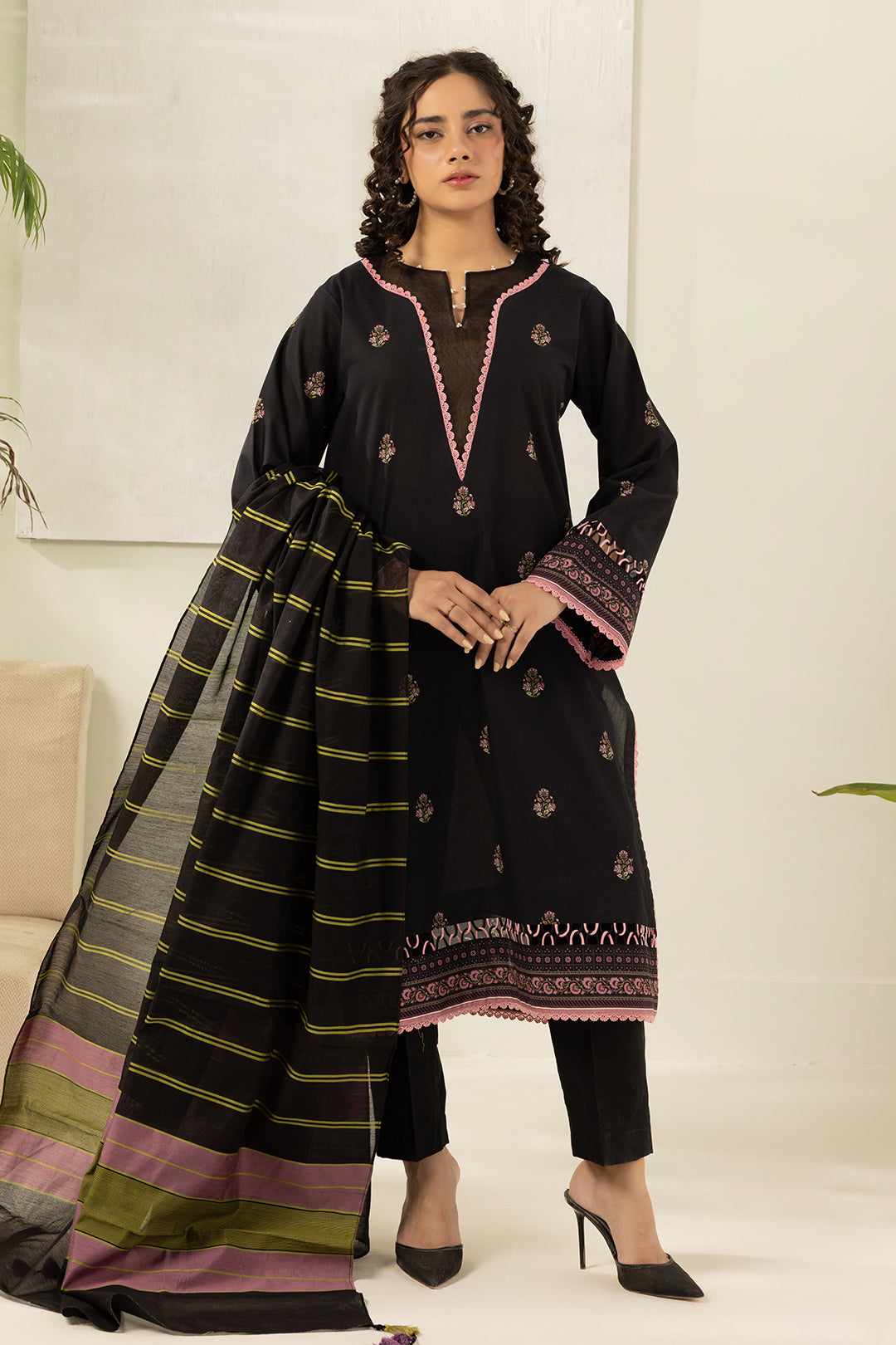 Shirt Shalwar Dupatta - 0566