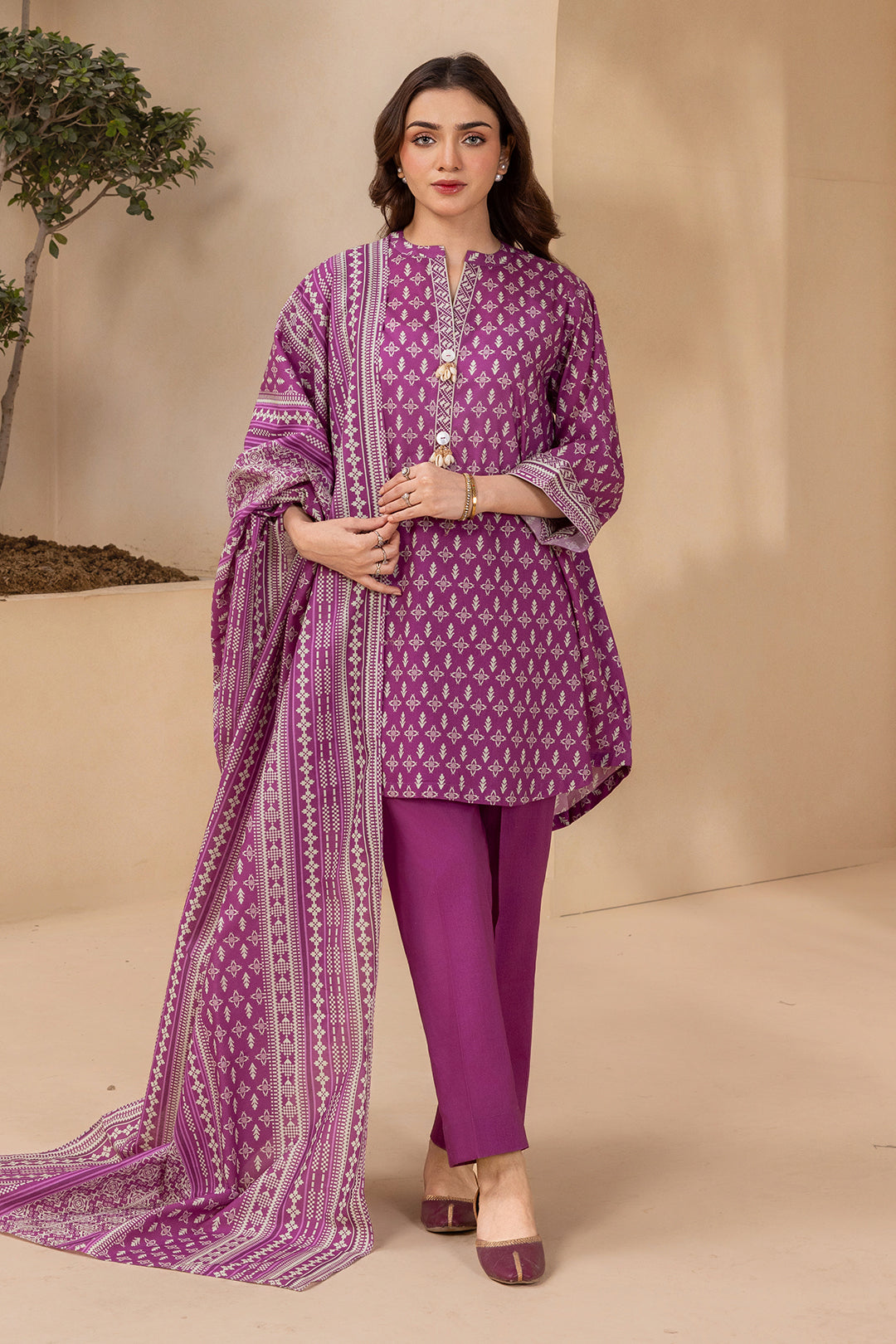 Shirt Shalwar Dupatta - 0608