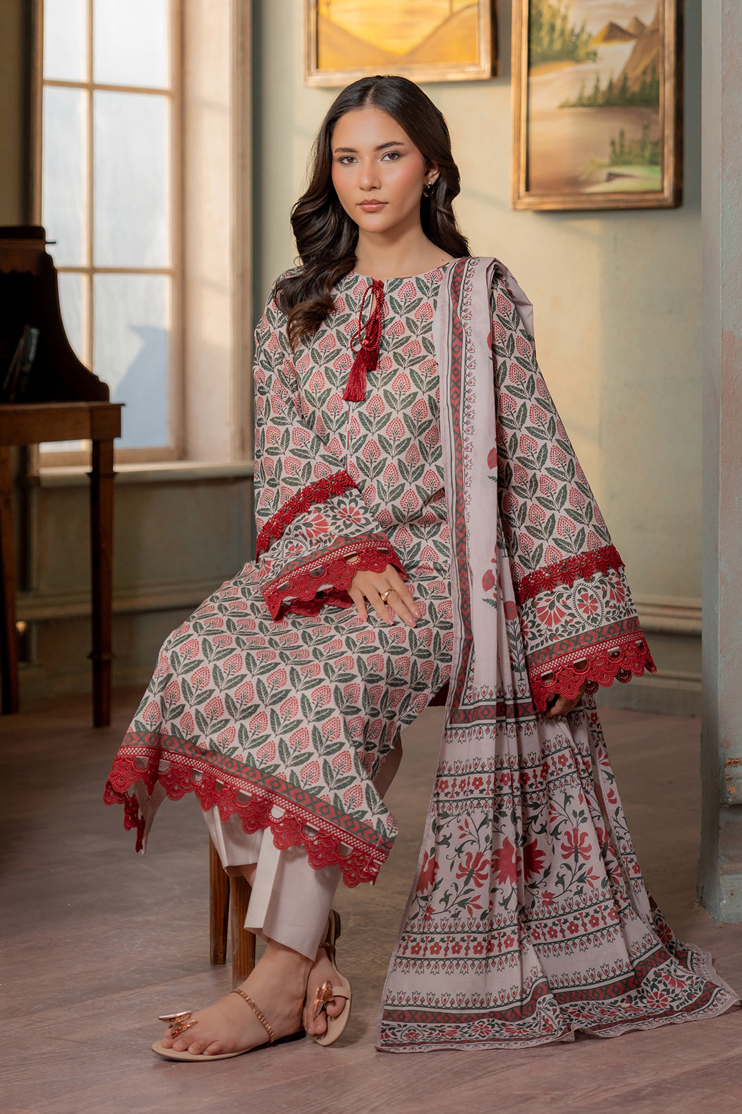 Shirt Shalwar Dupatta - 0619