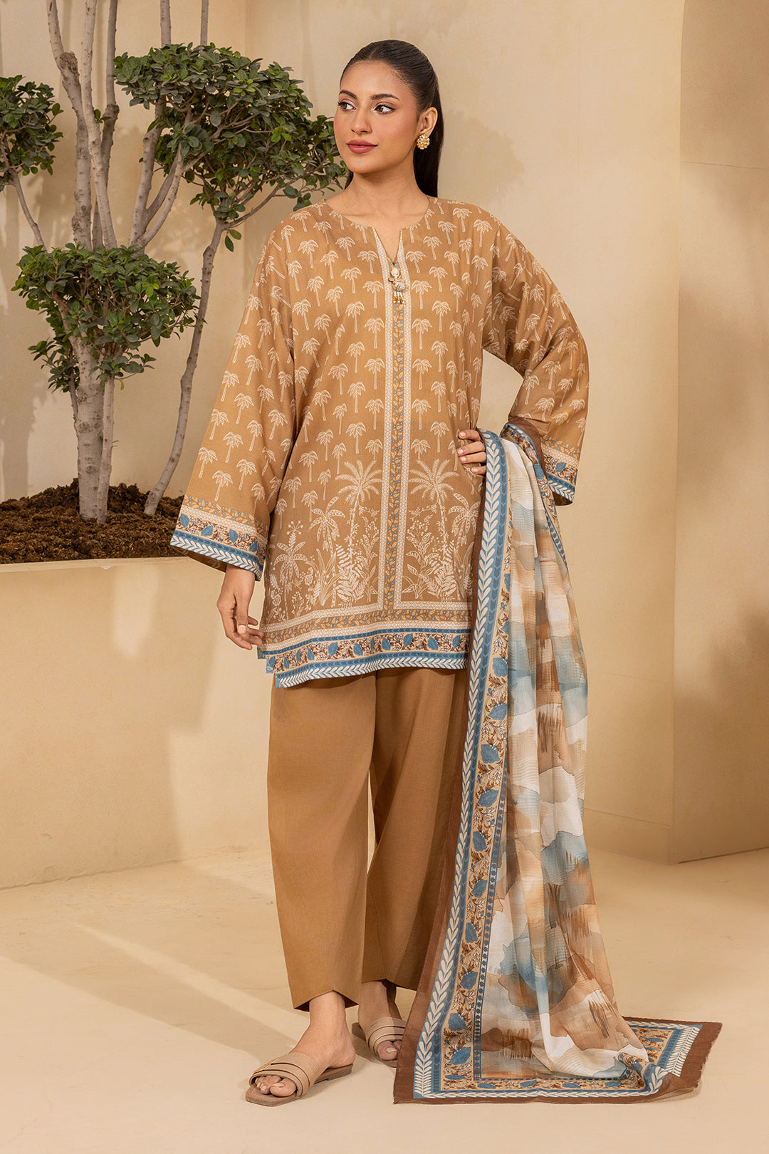 Shirt Shalwar Dupatta - 0675