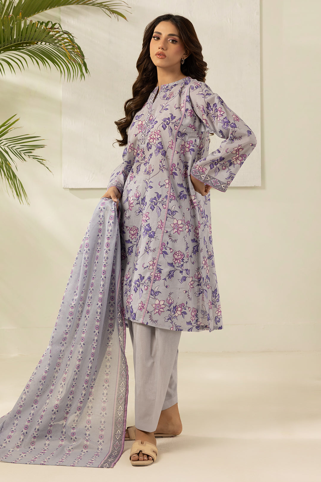 Shirt Shalwar Dupatta - 0676