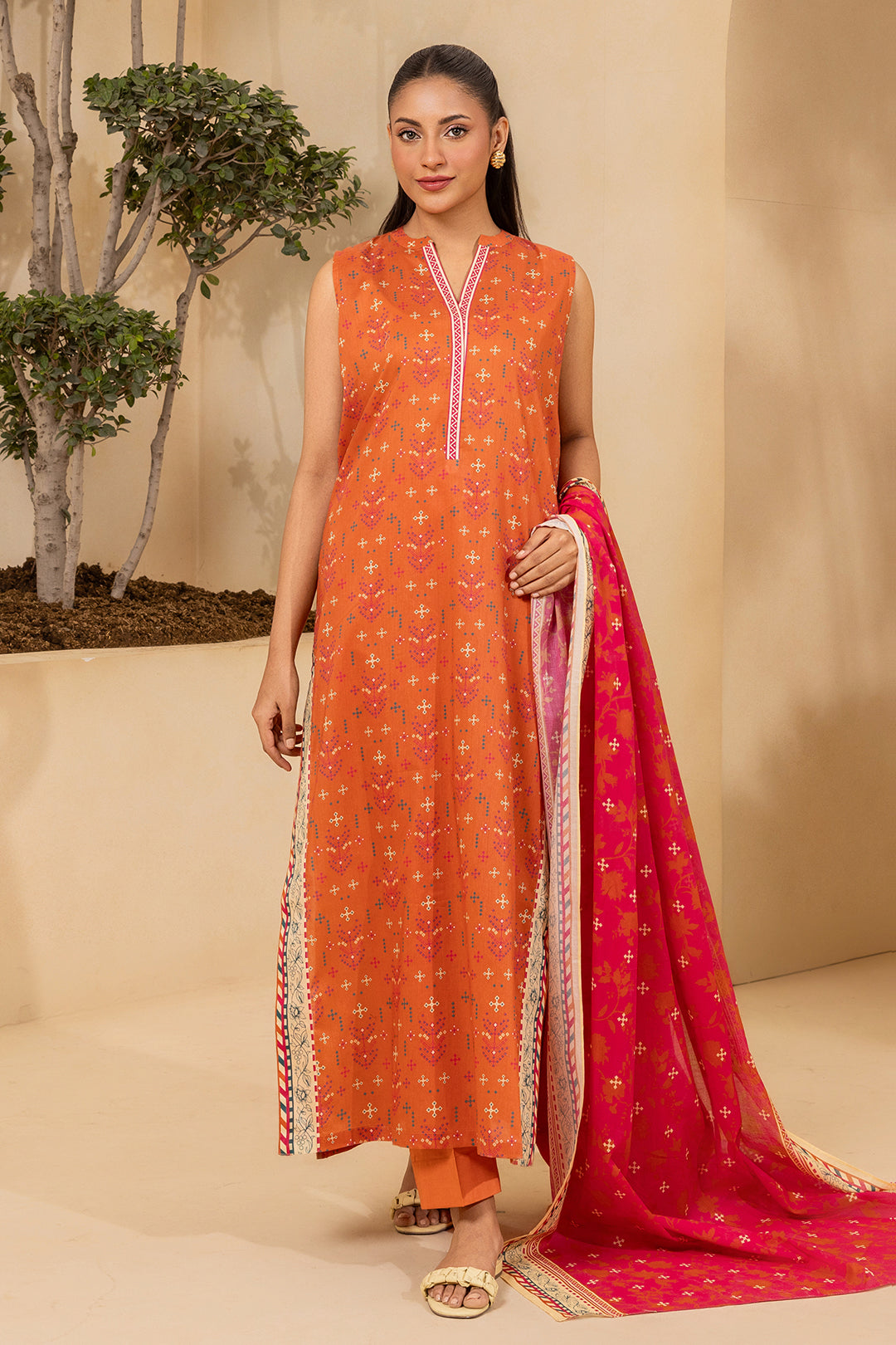 Shirt Shalwar Dupatta - 0677