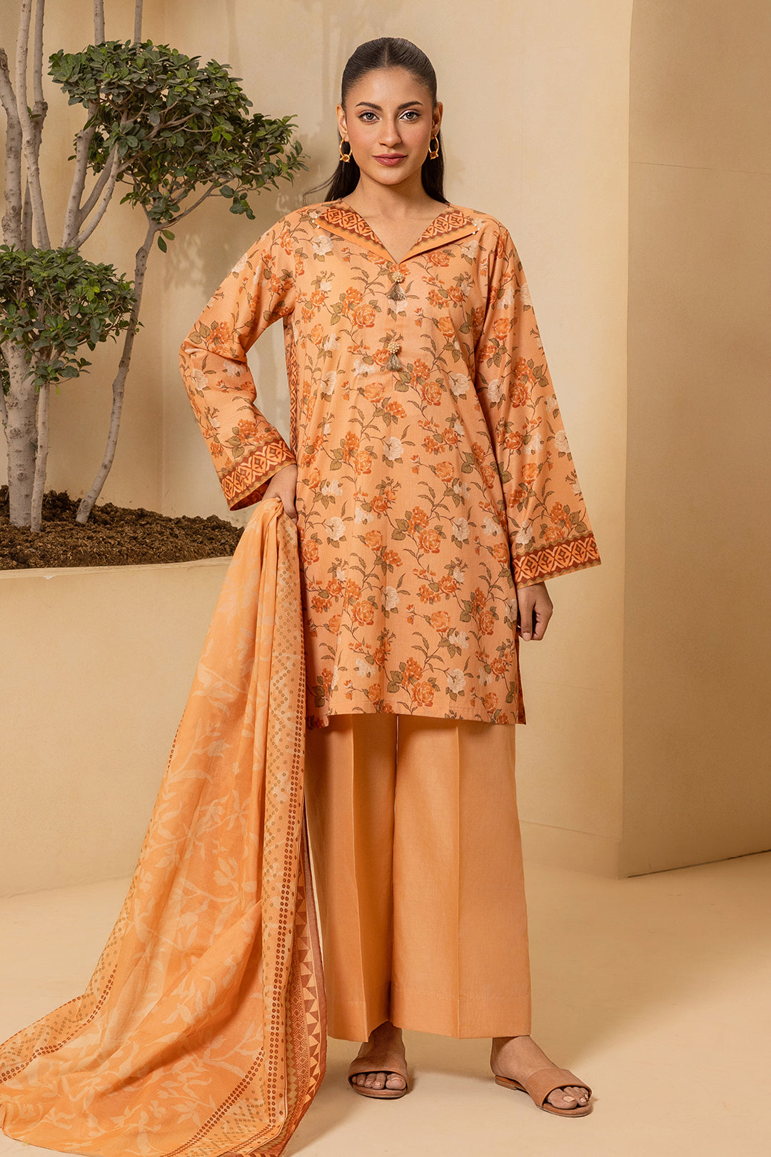 Shirt Shalwar Dupatta - 0678
