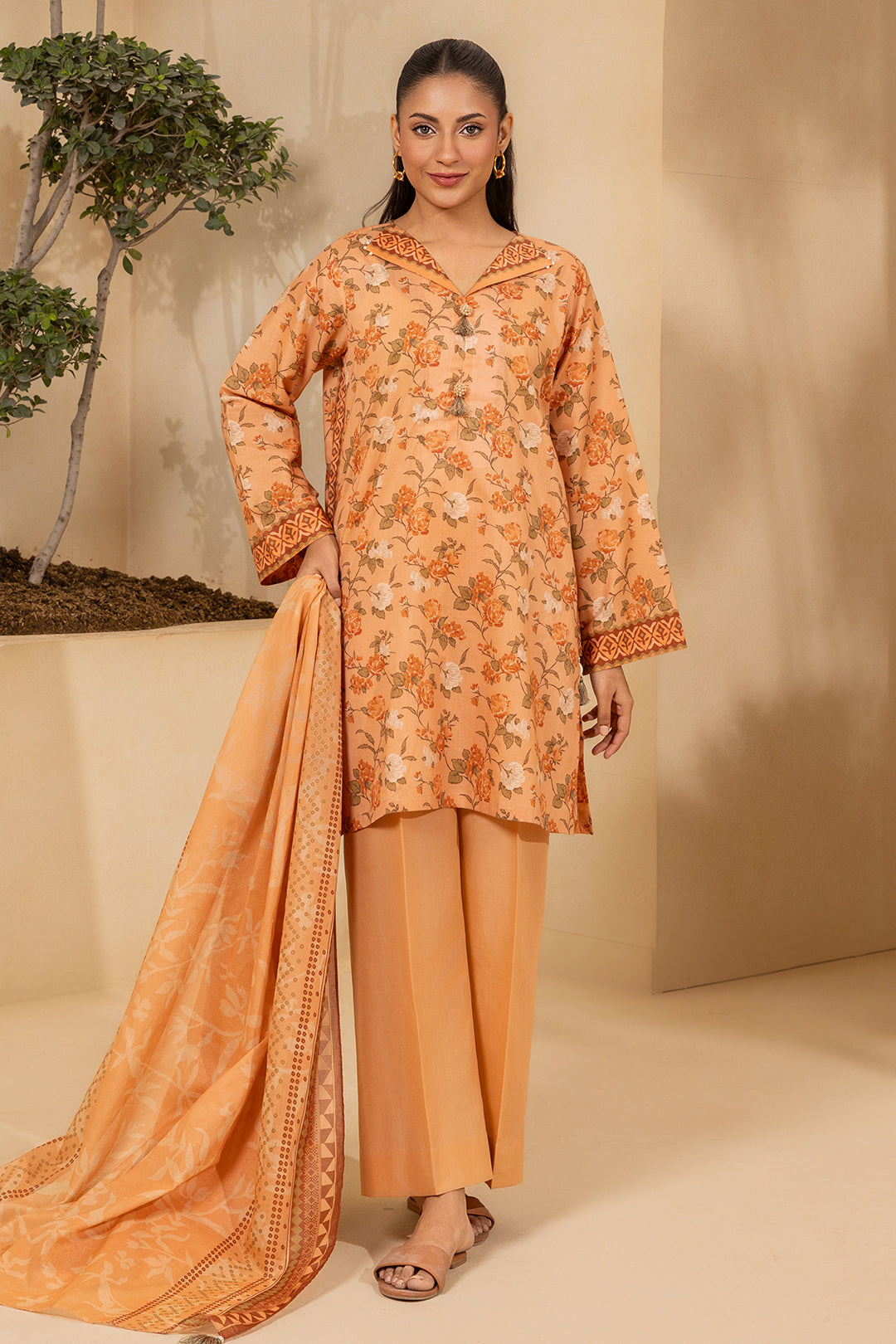 Shirt Shalwar Dupatta - 0678