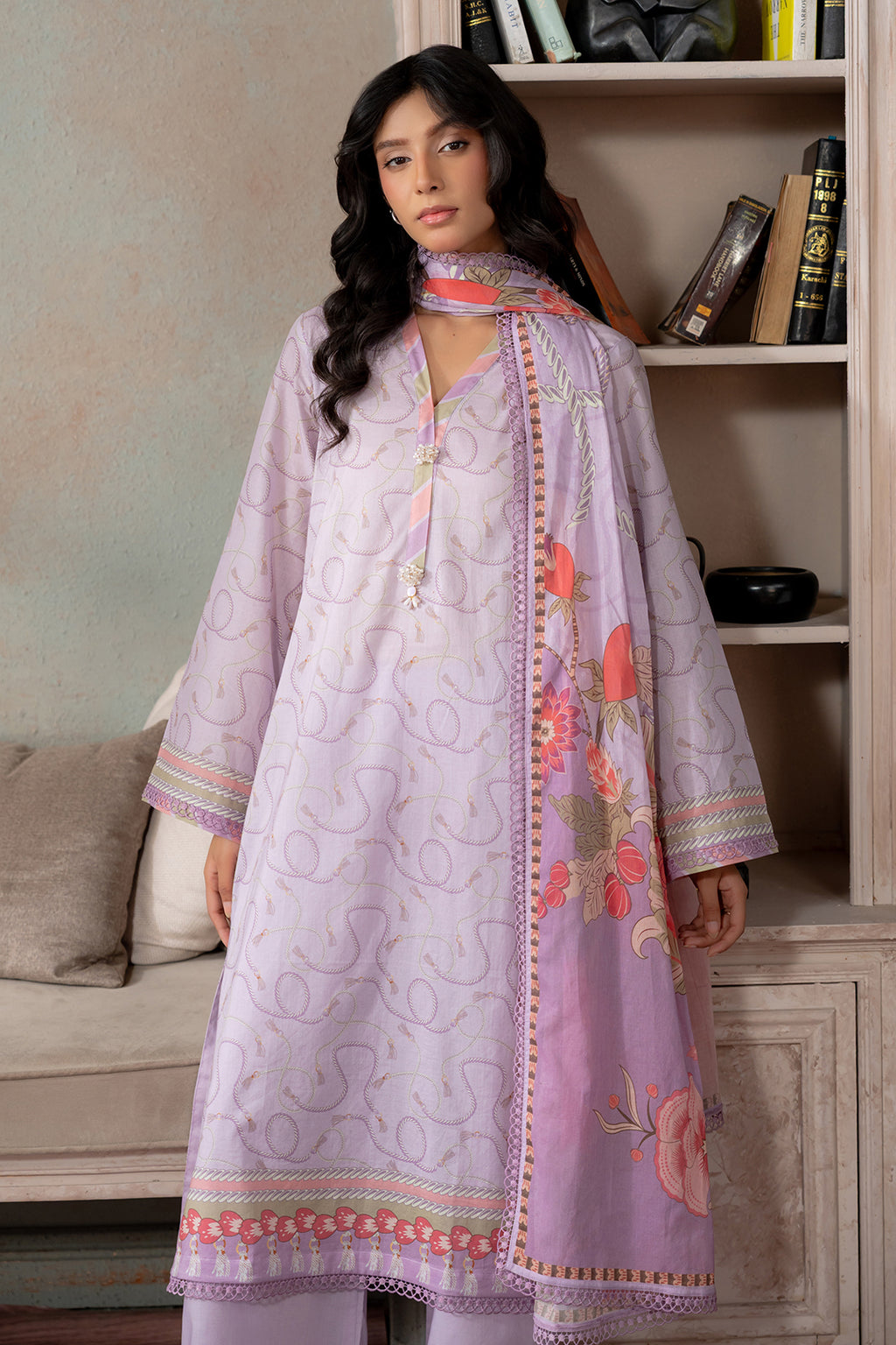 Shirt Shalwar Dupatta - 0682