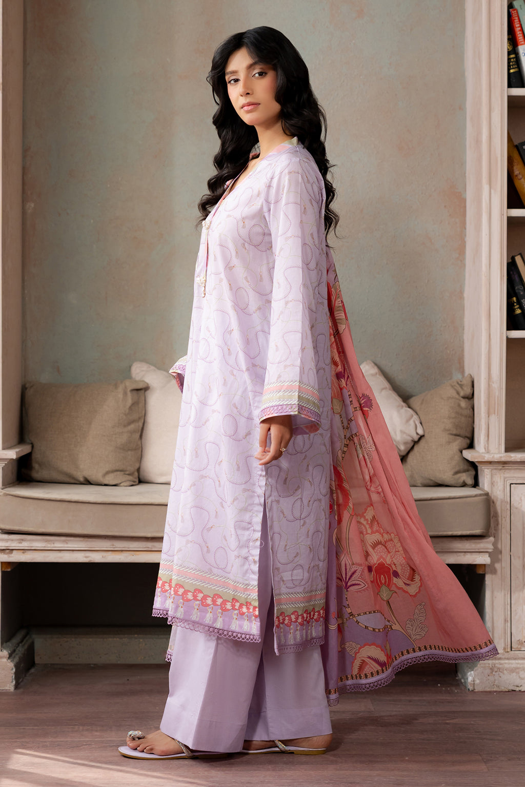 Shirt Shalwar Dupatta - 0682
