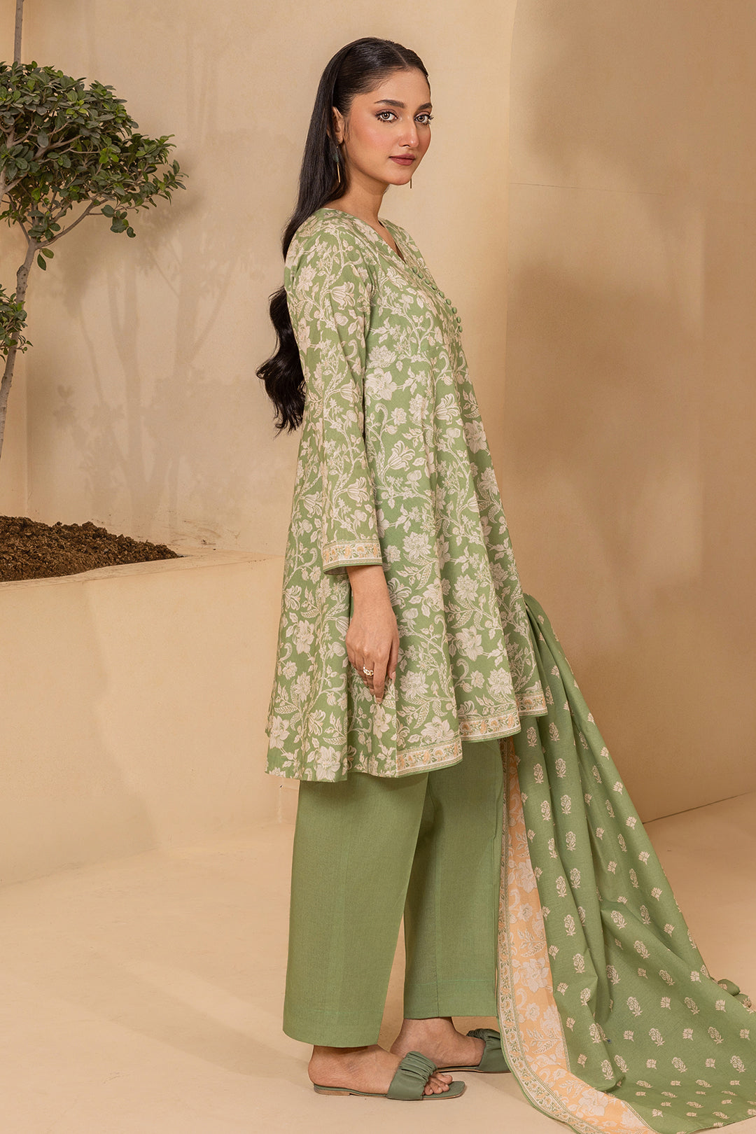 Shirt Shalwar Dupatta - 0683