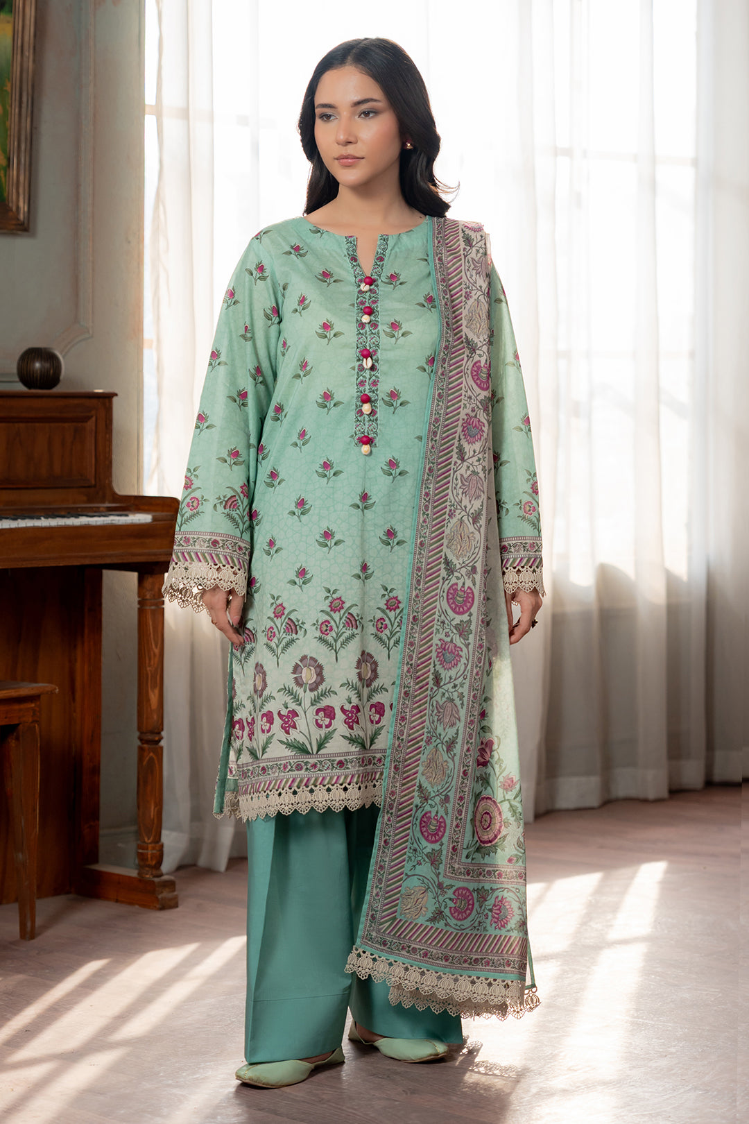 Shirt Shalwar Dupatta - 0684