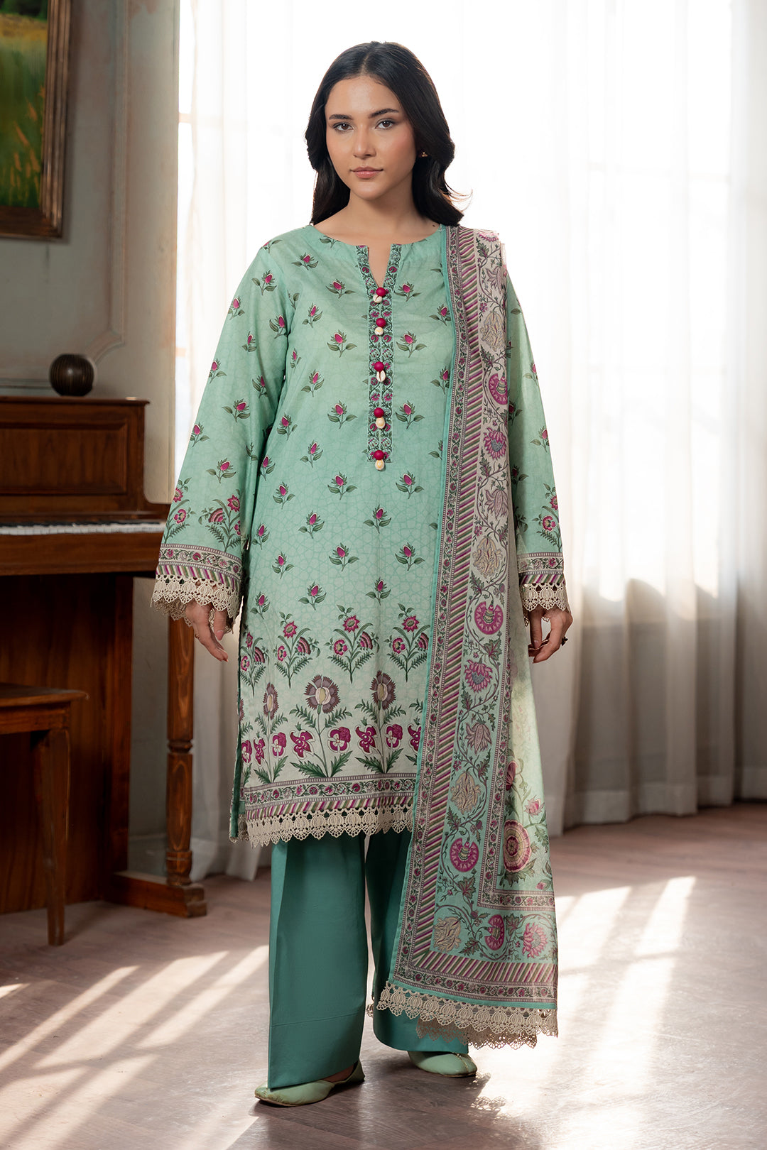 Shirt Shalwar Dupatta - 0684