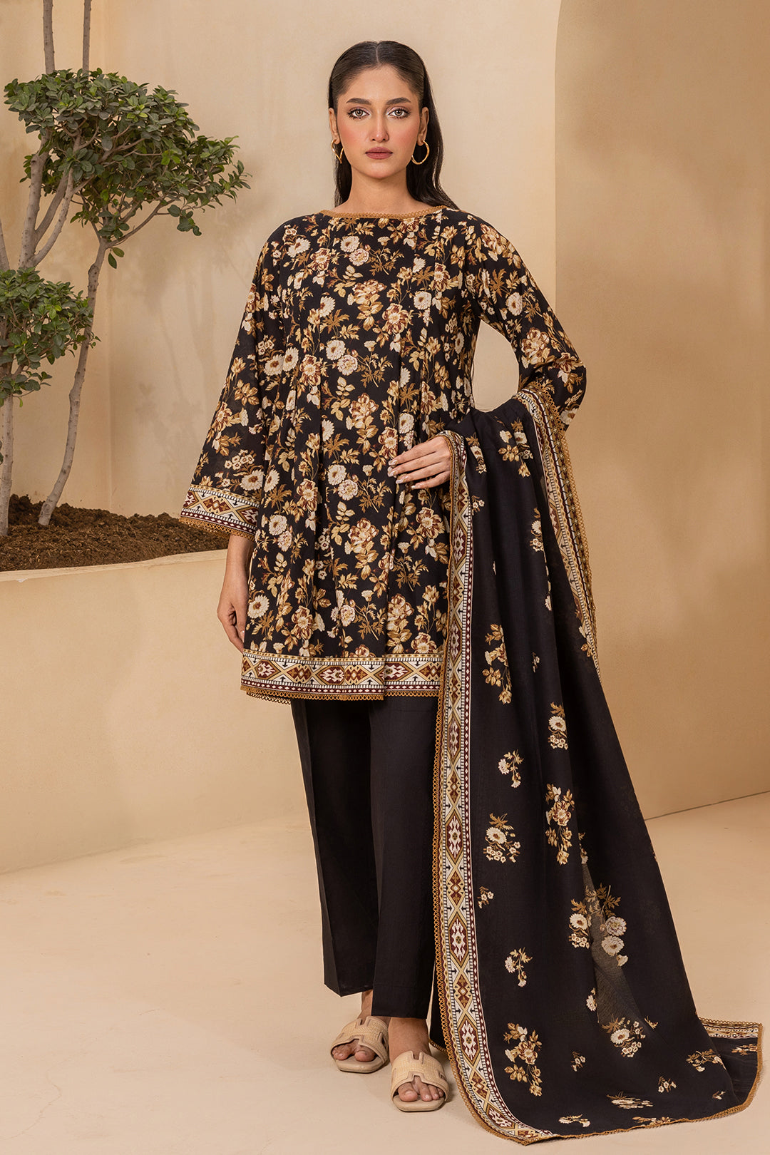 Shirt Shalwar Dupatta - 0685