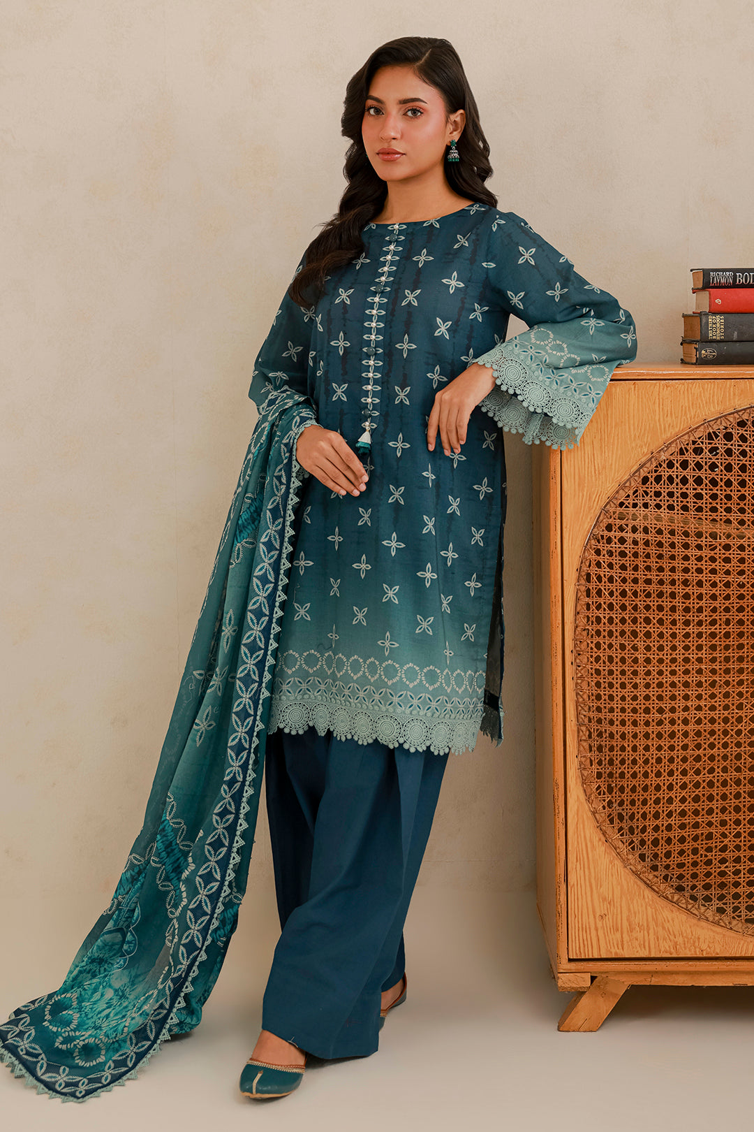 Shirt Shalwar Dupatta - 0686