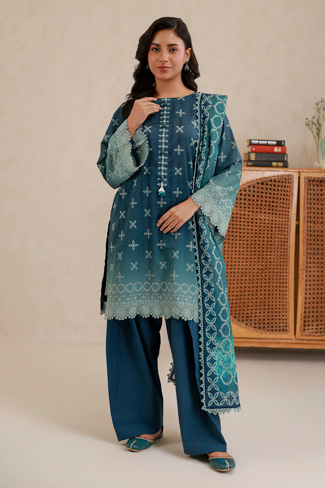 Shirt Shalwar Dupatta - 0686