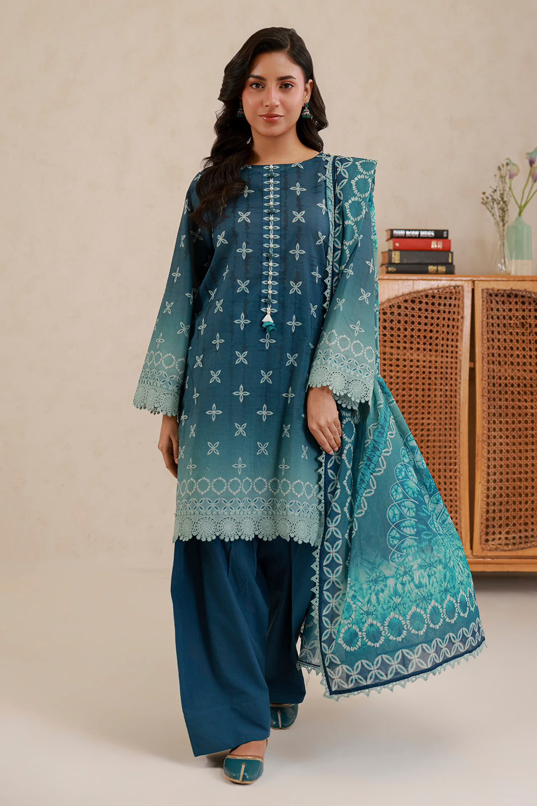 Shirt Shalwar Dupatta - 0686