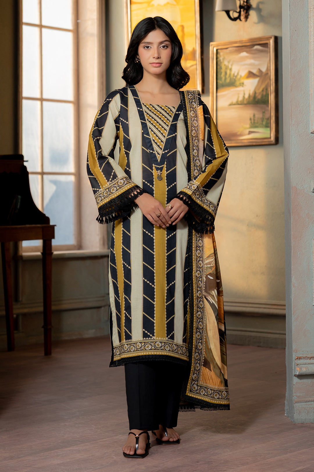 Shirt Shalwar Dupatta - 0688