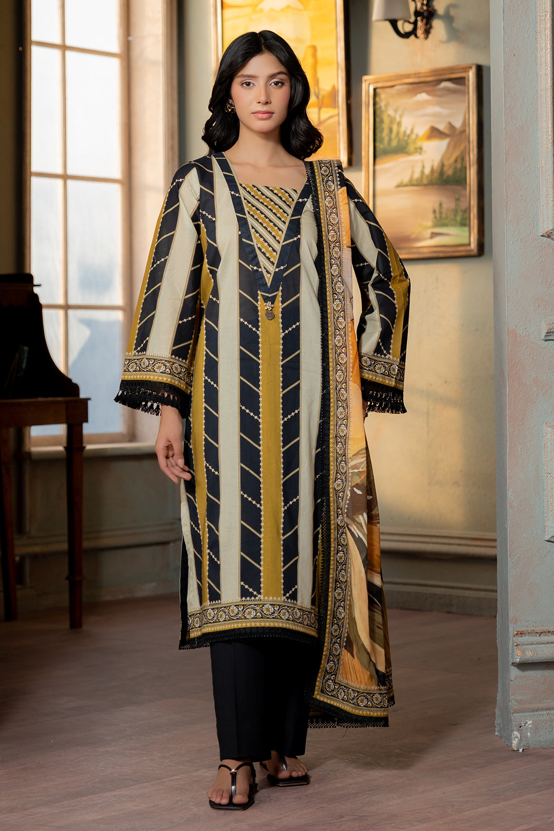 Shirt Shalwar Dupatta - 0688