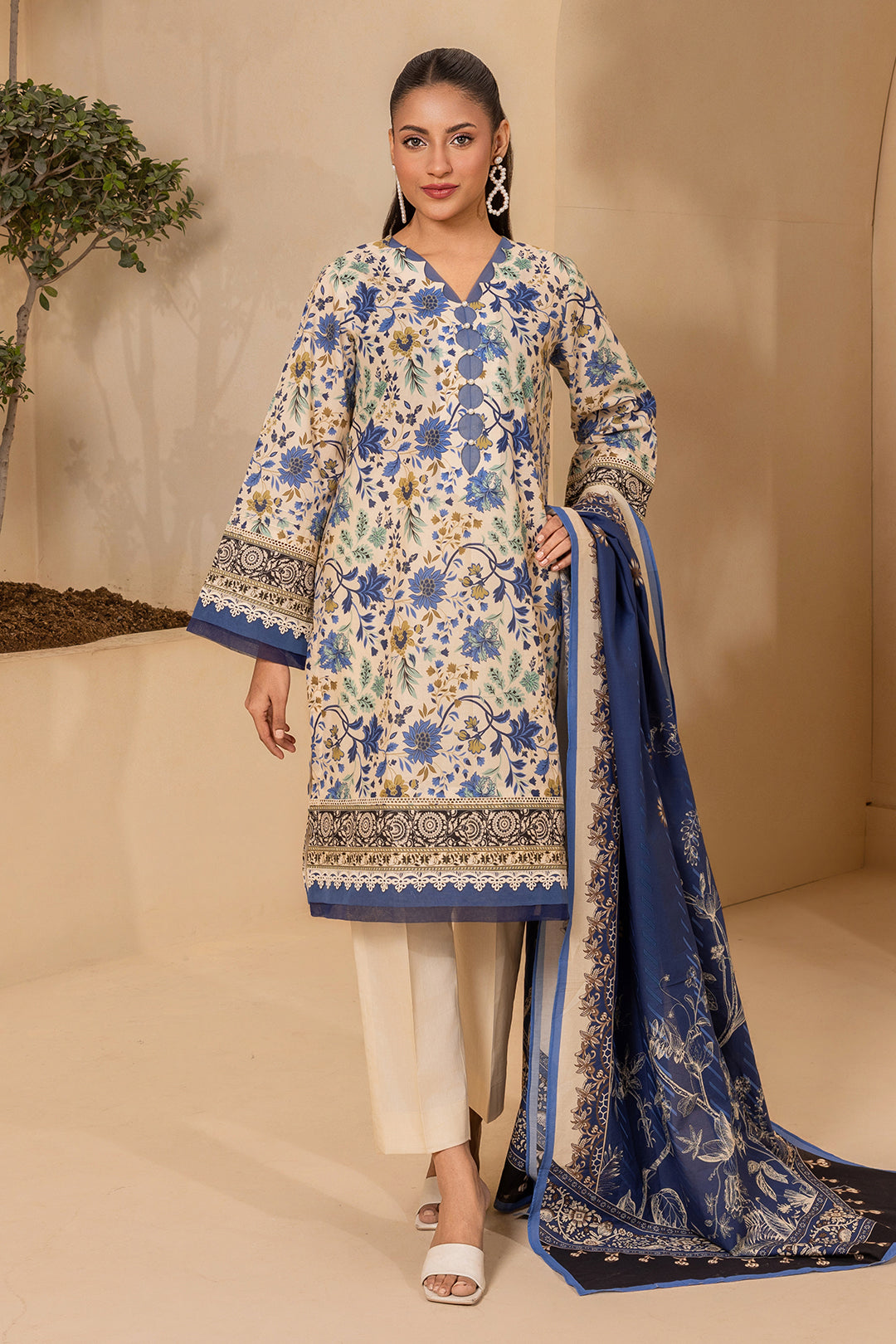 Shirt Shalwar Dupatta - 0691