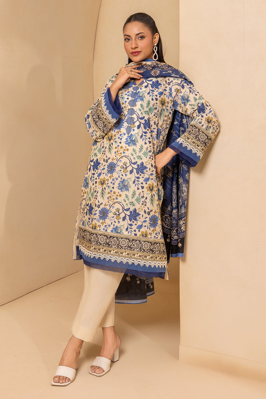 Shirt Shalwar Dupatta - 0691