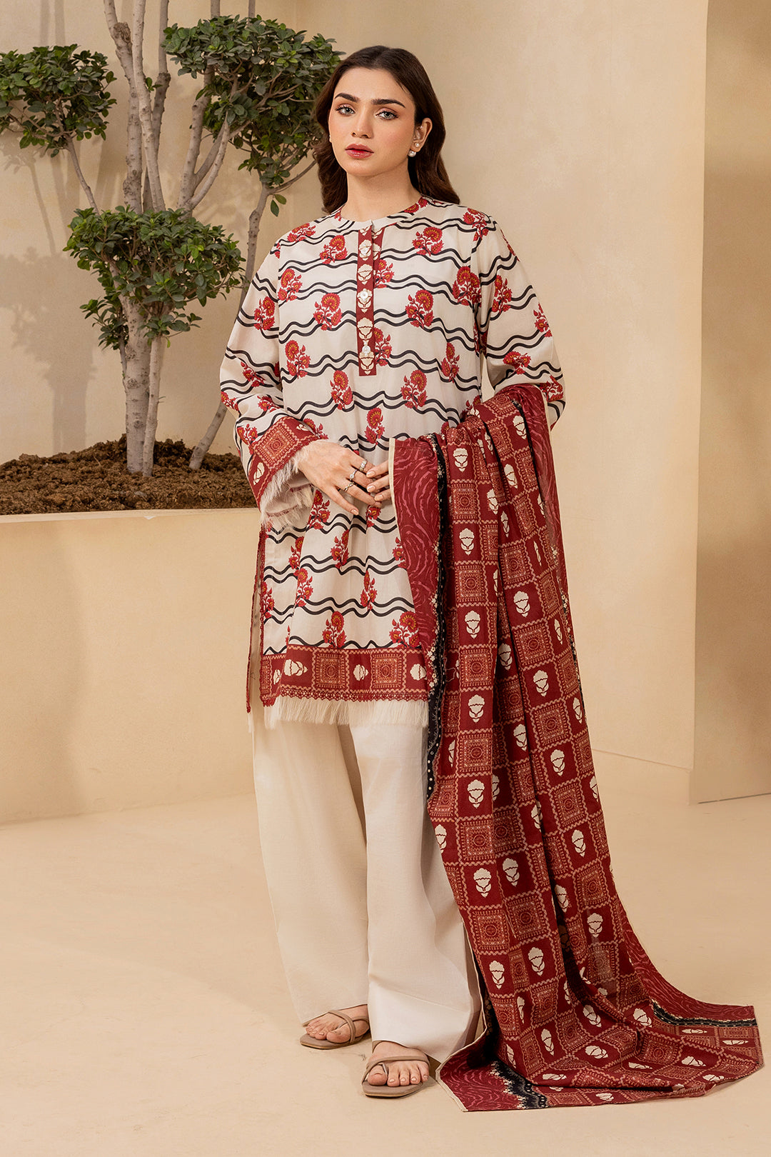 Shirt Shalwar Dupatta - 0693
