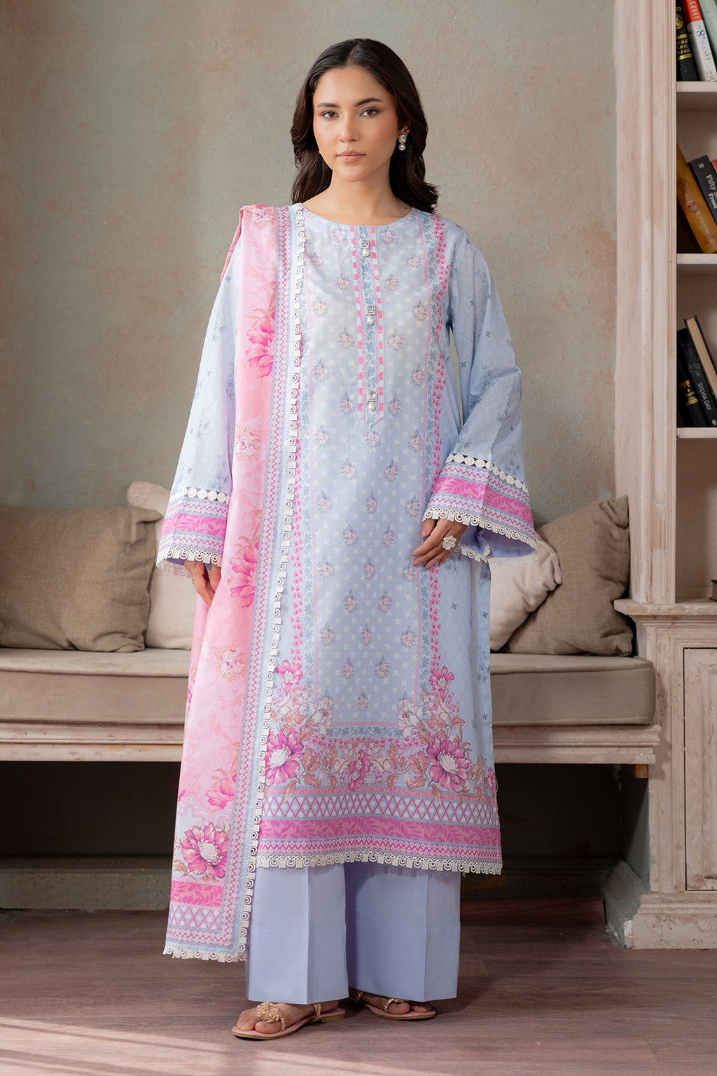 Shirt Shalwar Dupatta - 0694