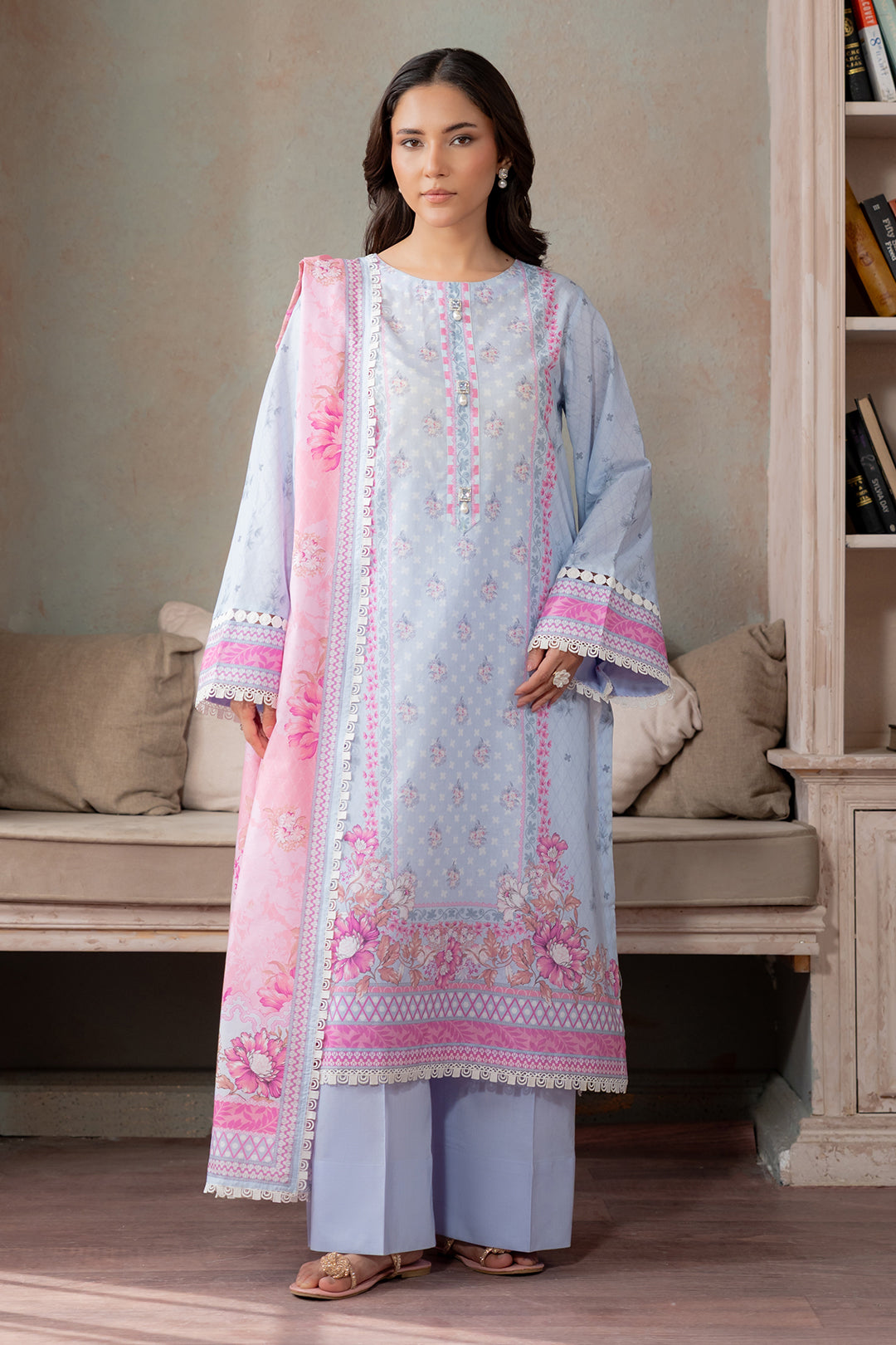 Shirt Shalwar Dupatta - 0694