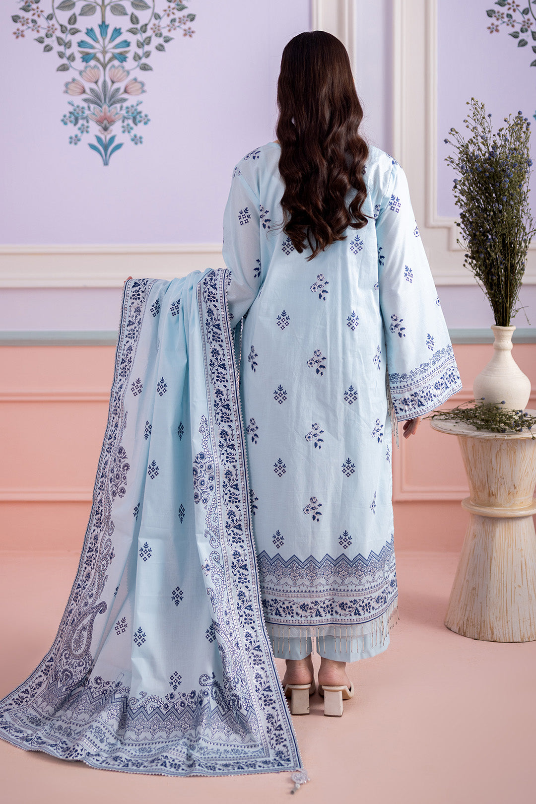 Shirt Shalwar Dupatta - 0696