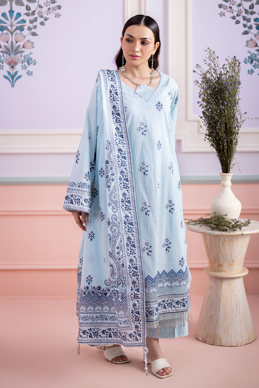 Shirt Shalwar Dupatta - 0696