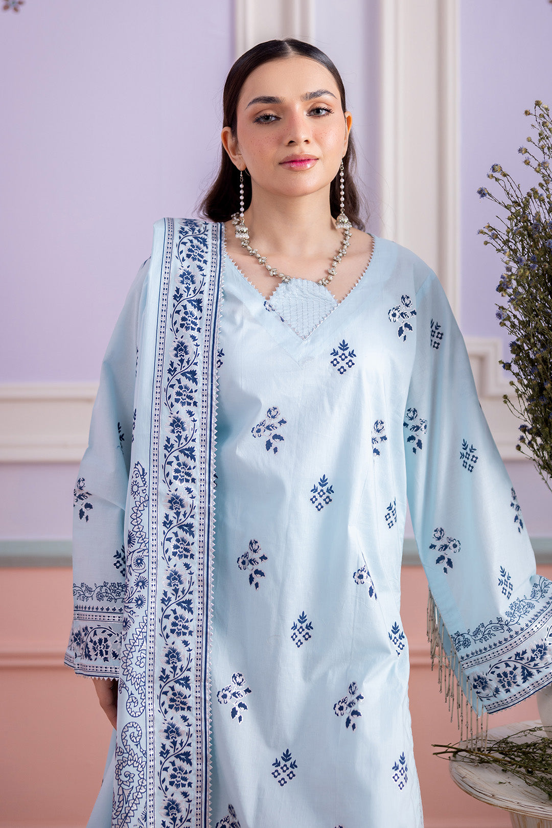 Shirt Shalwar Dupatta - 0696