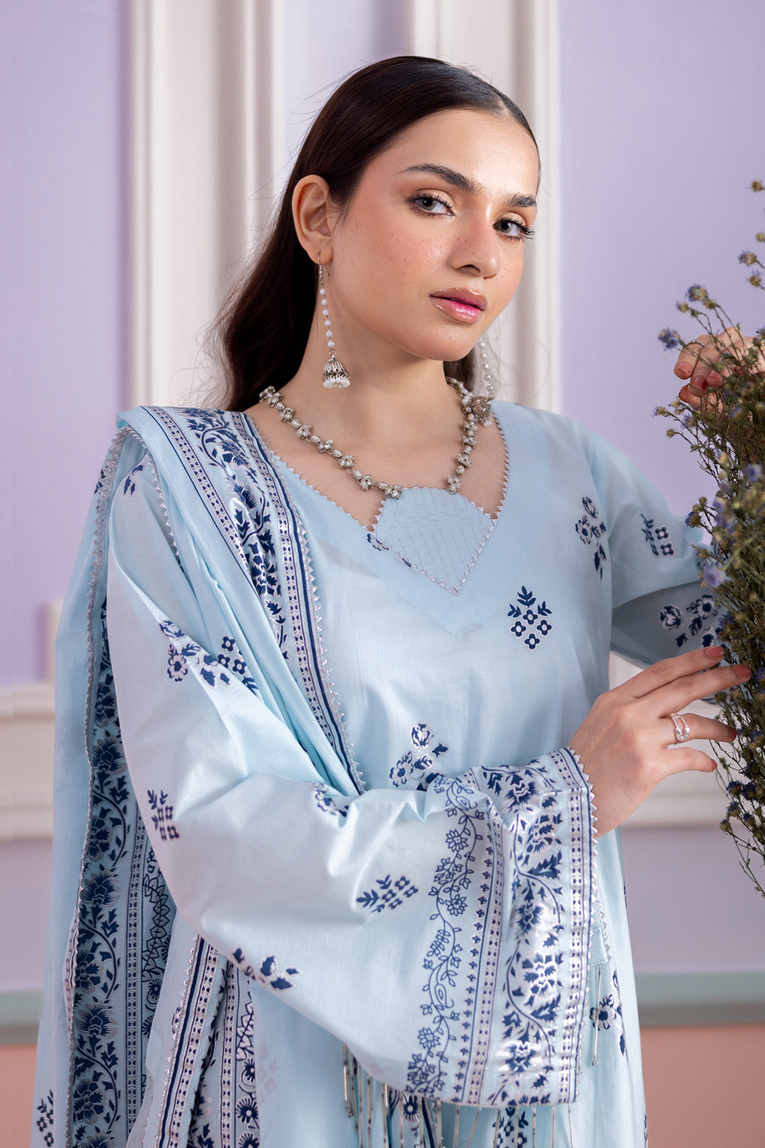 Shirt Shalwar Dupatta - 0696